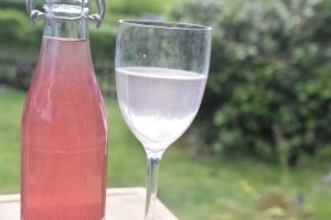 Syrensaft - frisk sommerdrik - saft af syrener