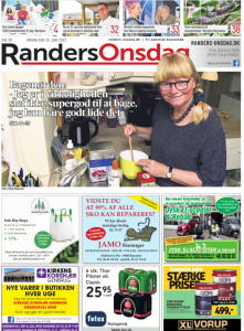 Avisinterview hjemme i mit køkken 