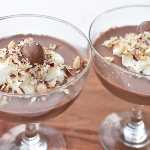 Nutella panna cotta - nem lækker dessert