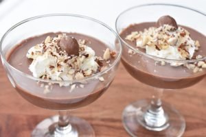 Nutella panna cotta - nem lækker dessert