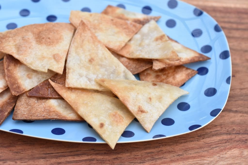 Hjemmelavede tortilla chips i airfryer ell. ovn