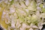 Varm kartoffelsalat - sursød med eddike - nem