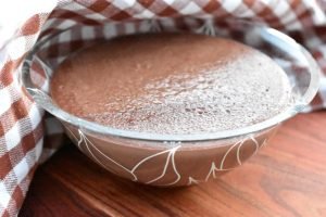 Chokoladebudding - nem budding med kakao