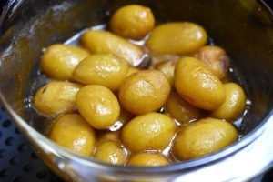Brunede kartofler i airfryer - nem opskrift