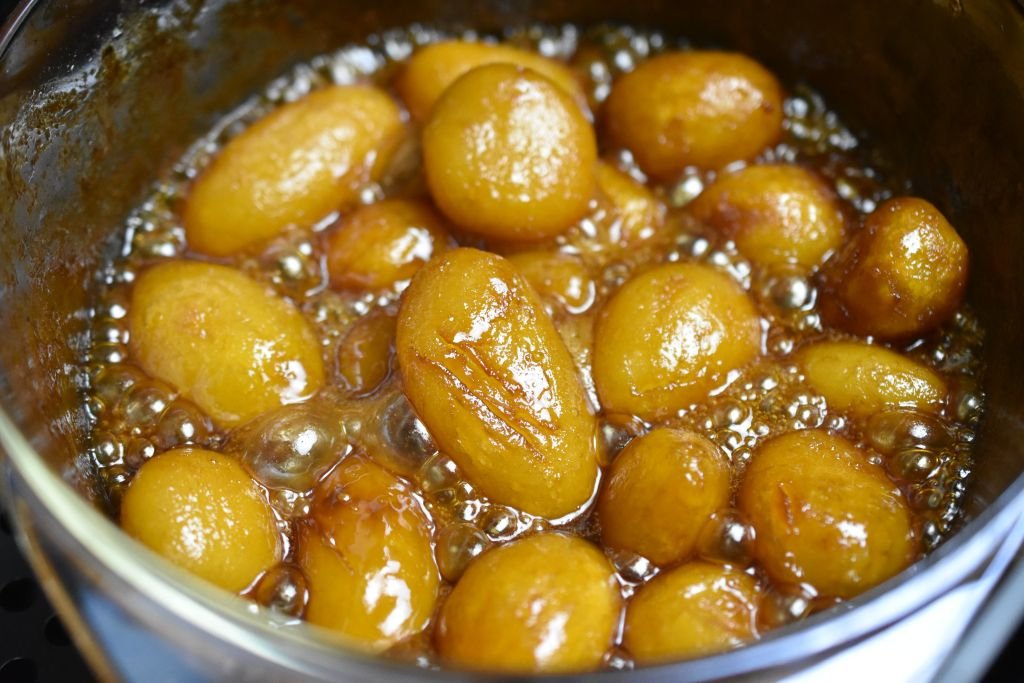 Brunede kartofler i airfryer - nem opskrift