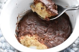 Banankage i kop - nem kage i kop med banan