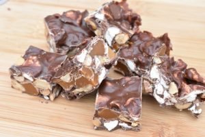 Rocky road med Dumle - nem konfekt opskrift
