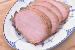 Kogt hamburgerryg - saftig. Kogetid i gryde