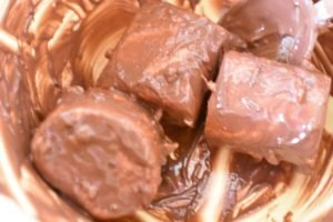 Skumfiduser med chokolade - nem opskrift