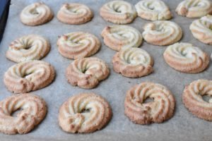 Vaniljekranse uden mandler - nem opskrift