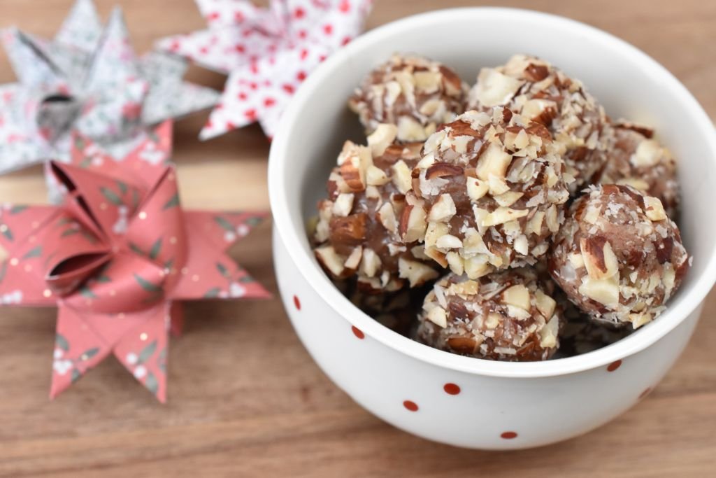 Nougat fudge med nødder - lækre trøfler