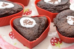 Chokolade muffins i airfryer - nem opskrift
