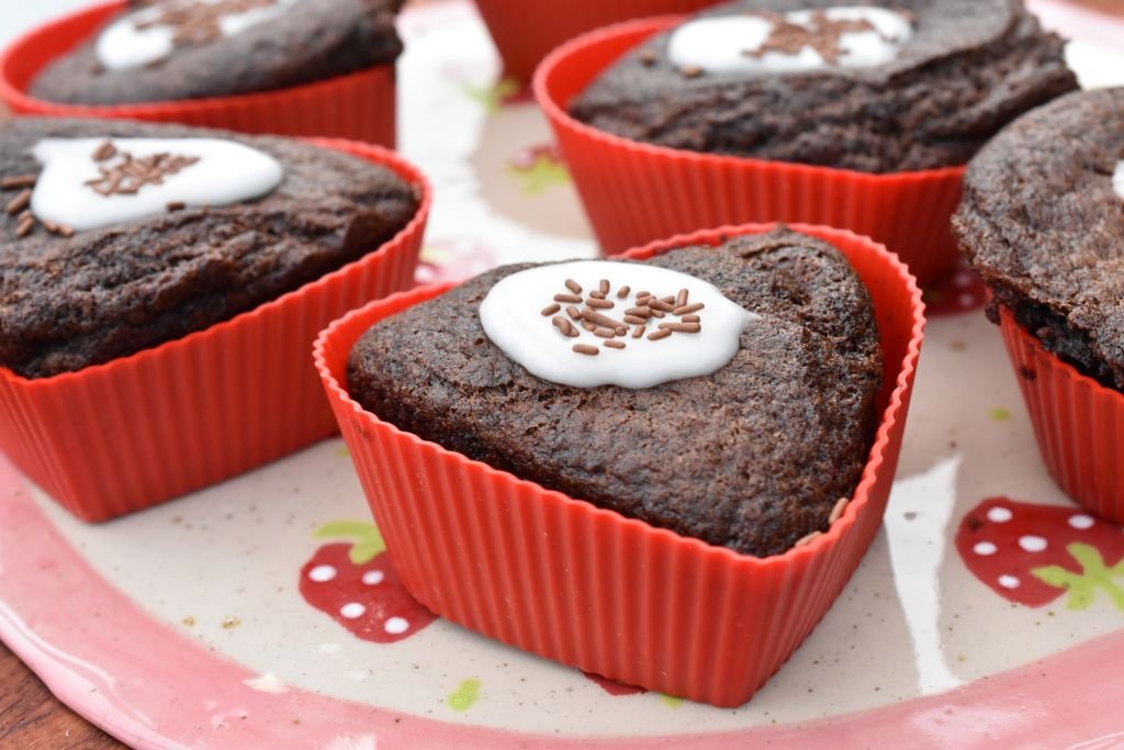 Chokolade muffins i airfryer - nem opskrift