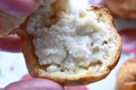 Små semlor boller af croissant dej på dåse