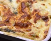 Vegetar lasagne med spinat - spinatlasagne
