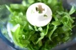 Ramsløgscreme med mozzarella & hvidløg - nem