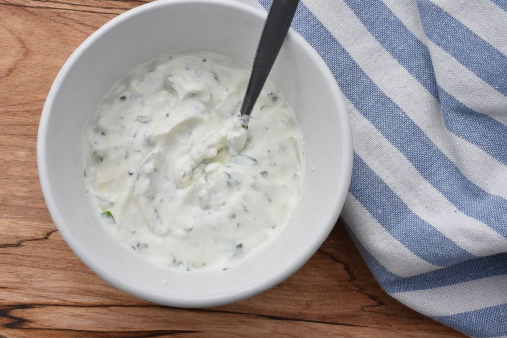Ramsløg dip - nem dressing med ramsløg