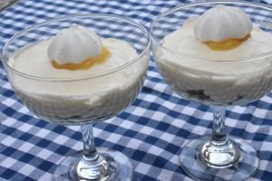 Citron cheesecake i glas uden husblas - nem