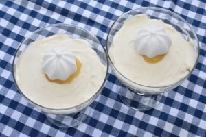Citron cheesecake i glas uden husblas - nem