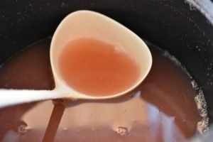 Rabarbersuppe opskrift - kold rabarbersuppe