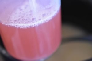 Rabarbersuppe opskrift - kold rabarbersuppe
