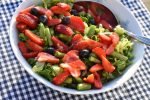 Salat med jordbær & asparges - sommersalat