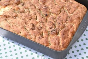 Koldhævet foccacia brød i bradepande - nemt