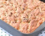 Koldhævet foccacia brød i bradepande - nemt
