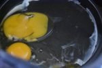 Spejlæg i airfryer - nem opskrift