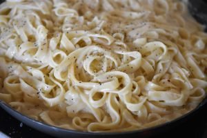Pasta Alfredo - nem cremet pastaret med fløde