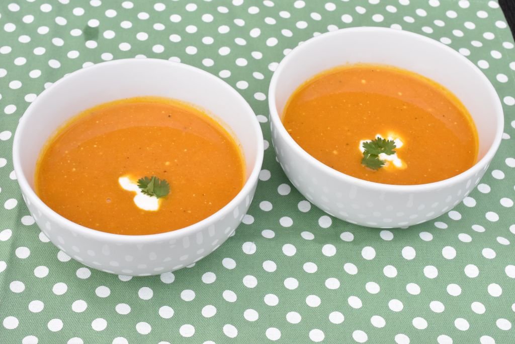 Gulerodssuppe - nem suppe med gulerødder