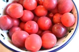 Blomme crumble - nem kage i ovn el. airfryer