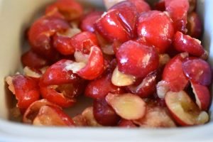 Blomme crumble - nem kage i ovn el. airfryer
