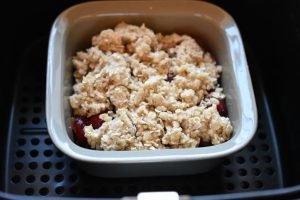 Blomme crumble - nem kage i ovn el. airfryer