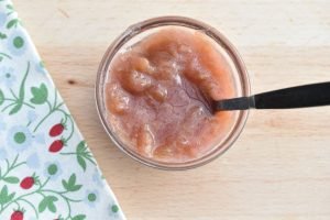 Æble rabarber marmelade - nem opskrift