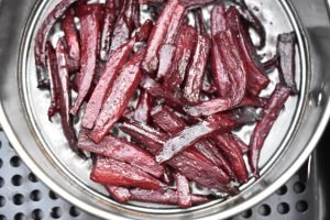 Bagte rødbeder i airfryer - bagte rodfrugter