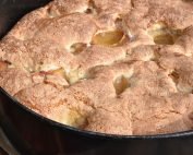 Blommetærte - hurtig dessert tærte opskrift