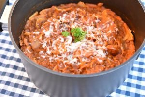 One pot lasagne i gryde - nem opskrift