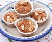 Blommemuffins opskrift - muffins med blommer