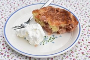 Amerikansk æblekage - nem kage med æbler