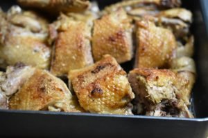 Hel and i airfryer - saftig sprød andesteg