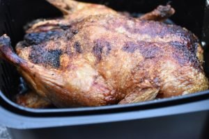 Hel and i airfryer - saftig sprød andesteg