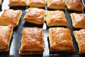 Fastelavnsboller af butterdej med Nutella