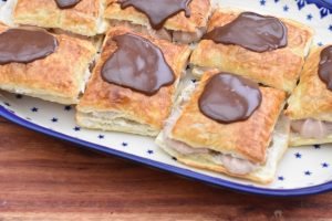 Fastelavnsboller af butterdej med Nutella