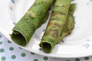 Spinatwraps - spinatpandekager uden mel