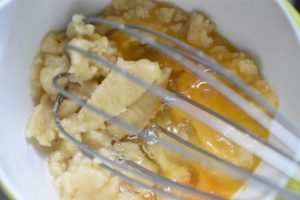 Vandbakkelse i airfryer med fyld - opskrift