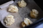 Vandbakkelse i airfryer med fyld - opskrift