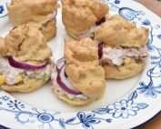 Vandbakkelser med tunsalat - til forret eller frokost