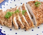 Panko kylling i airfryer - sprød paneret kyllingebryst