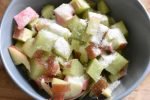 Rabarber crumble i airfryer - opskrift
